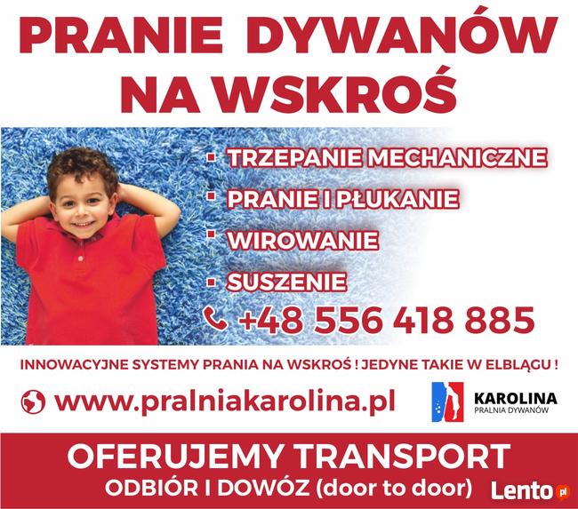 PRALNIA DYWANÓW NA WSKROŚ