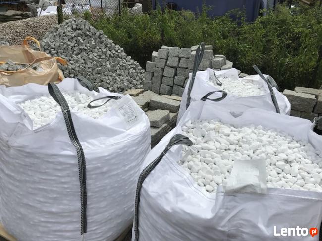 Kamień Biały Otoczak Marmur Grys Żwir Kruszywa Warszawa