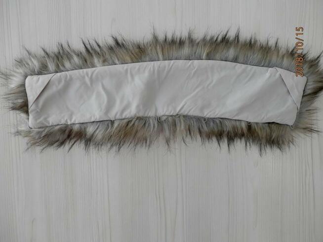 Kołnierz Futrzany Jenot Puszysty Okazały Etola Futerko