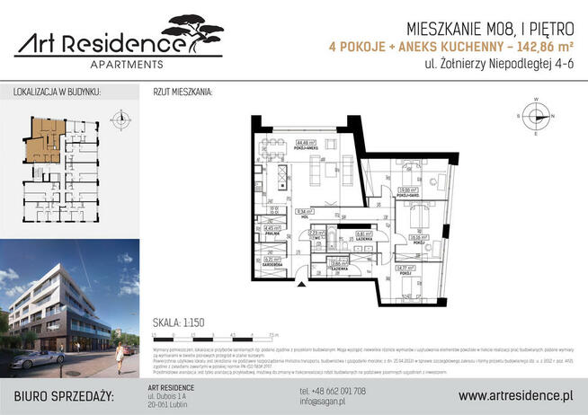 Wizualizacje 3D \\ Grafika \\ Karty mieszkań