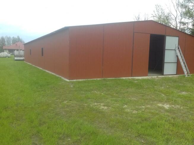 garaże blaszane wiaty hale