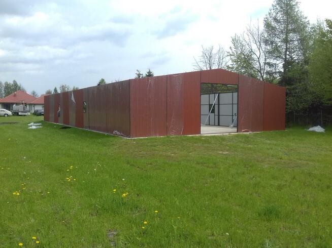 garaże blaszane wiaty hale