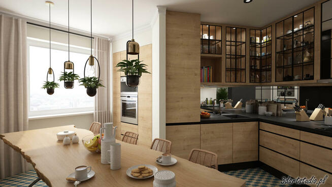 Wizualizacje wnętrz 3D, wizualizacje architektoniczne 3D