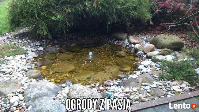 OGRODY Projektowanie, zakładanie. TRAWNIKI, nawadnianie