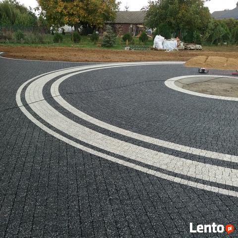 Kompleksowe układanie kostki brukowej...