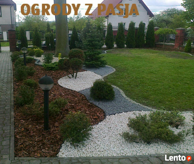 OGRODY Projektowanie, zakładanie. TRAWNIKI, nawadnianie