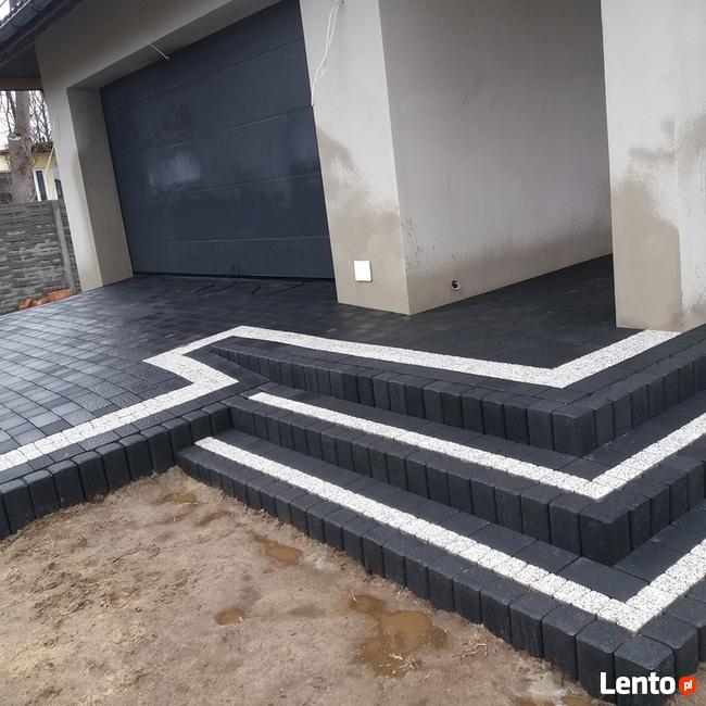 Kompleksowe układanie kostki brukowej...