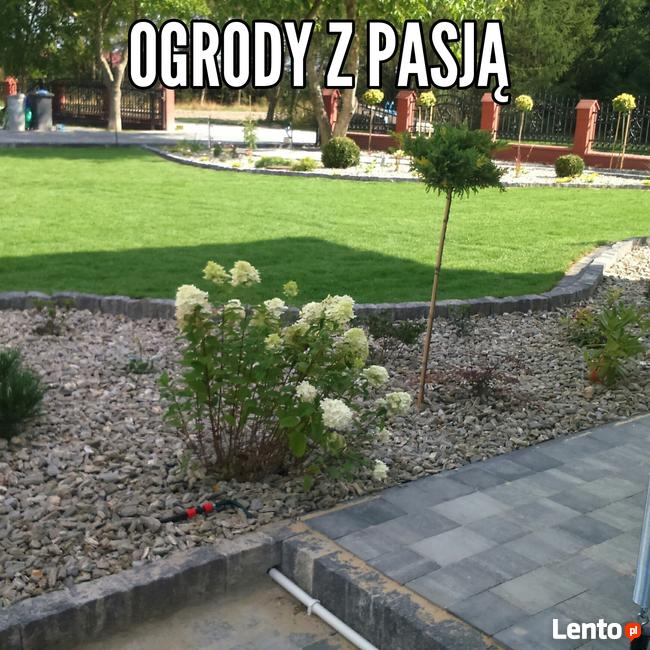 OGRODY Projektowanie, zakładanie. TRAWNIKI, nawadnianie