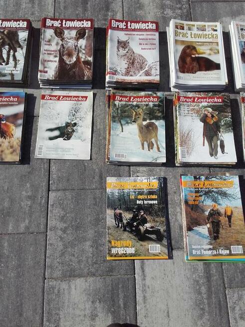 Brać Łowiecka kolekcja 199 gazet, myślistwo, hunting