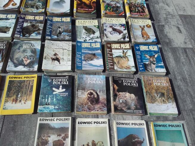 Łowiec Polski kolekcja 405 gazet myślistwo hunting 1985-2020