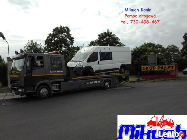 Holowanie, pomoc drogowa Konin Mikuch tel.730498467