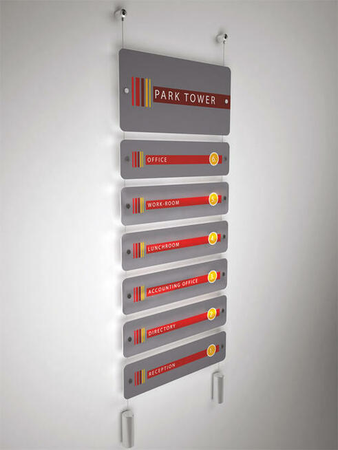 Druk UV - tabliczki reklamowe, szyldy, toppery