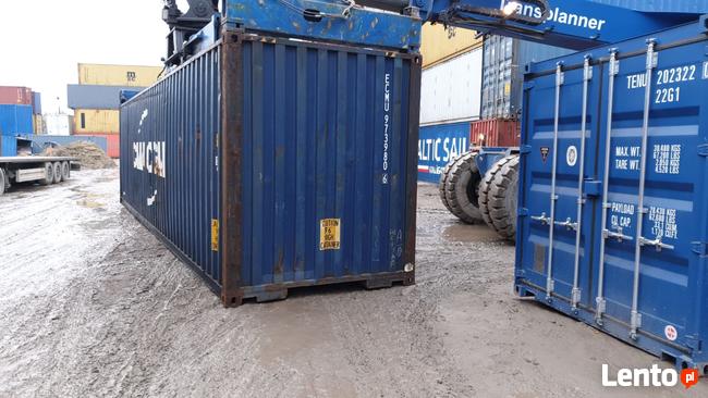 Kontener morski Transportowy Kuntyner Magazyn Blaszak