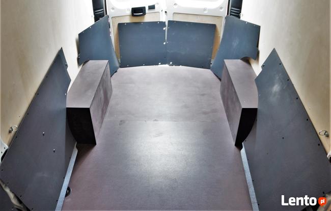 zabudowy aut dostawczych Białystok półki szafki do busów
