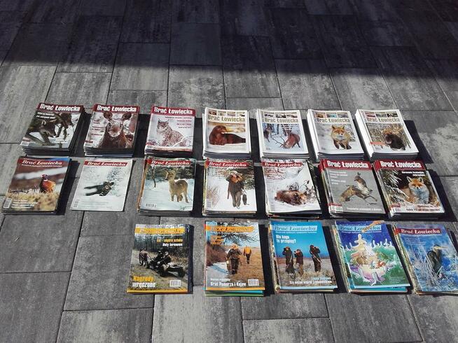 Brać Łowiecka kolekcja 199 gazet, myślistwo, hunting