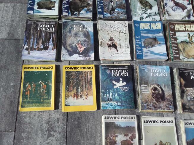 Łowiec Polski kolekcja 405 gazet myślistwo hunting 1985-2020