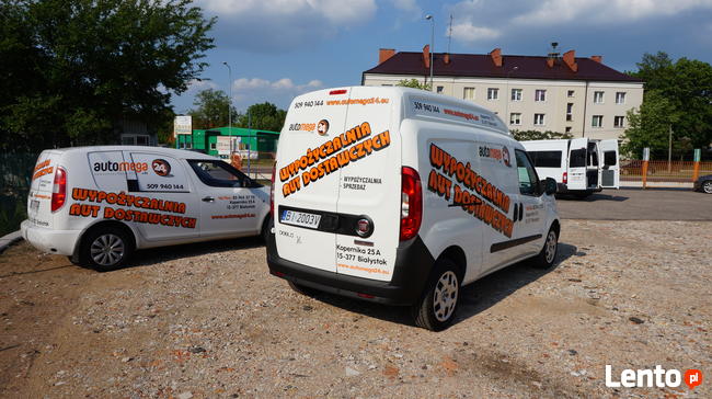 zabudowy aut dostawczych Białystok półki szafki do busów