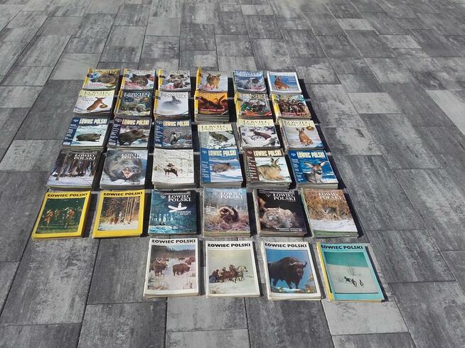 Łowiec Polski kolekcja 405 gazet myślistwo hunting 1985-2020