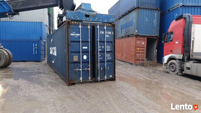 Kontener morski Transportowy Kuntyner Magazyn Blaszak