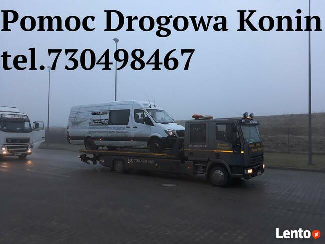 Pomoc drogowa, holowanie samochodów Mikuch laweta Konin