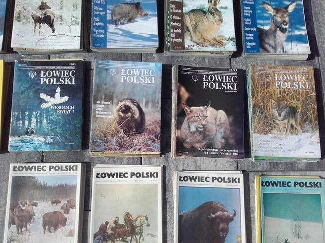 Łowiec Polski kolekcja 405 gazet myślistwo hunting 1985-2020