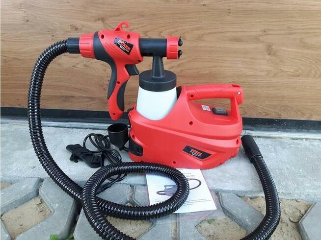 PISTOLET NATRYSKOWY DO MALOWANIA KOMPRESOR 1650W BOXER