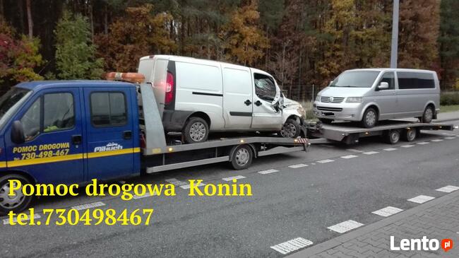 Holowanie, pomoc drogowa Konin Mikuch tel.730498467