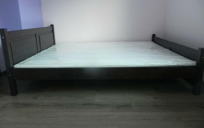 Łóżko sosnowe, drewniane QUADRAT 140x200 w 6-ciu kolorach