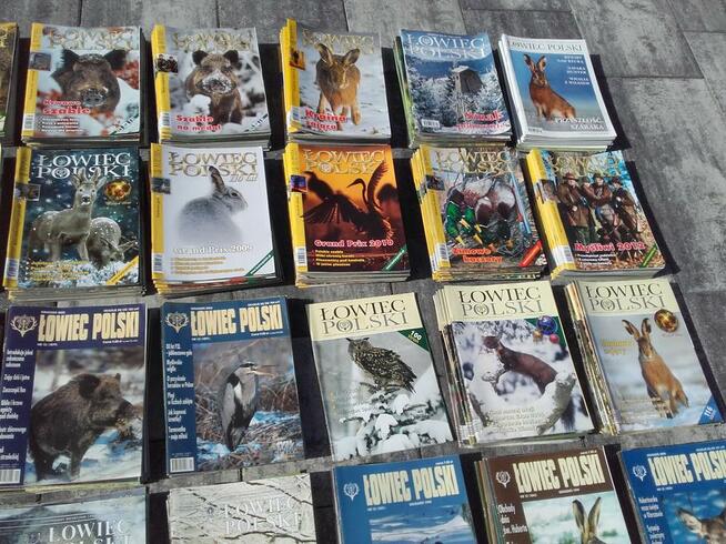 Łowiec Polski kolekcja 405 gazet myślistwo hunting 1985-2020