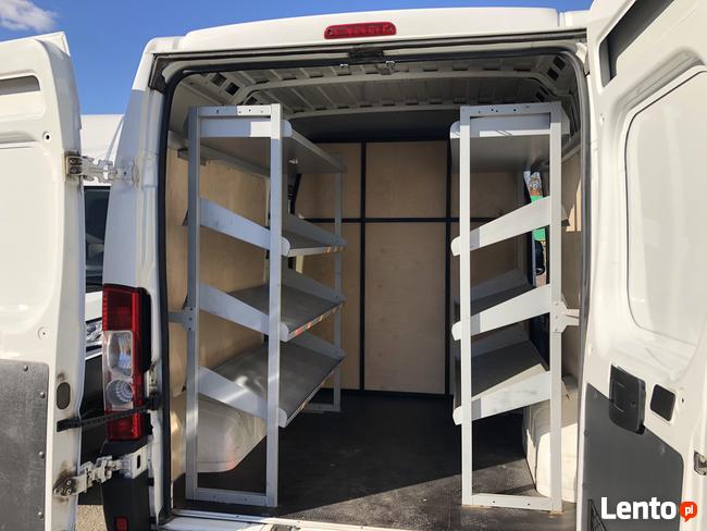 zabudowy aut dostawczych Białystok półki szafki do busów