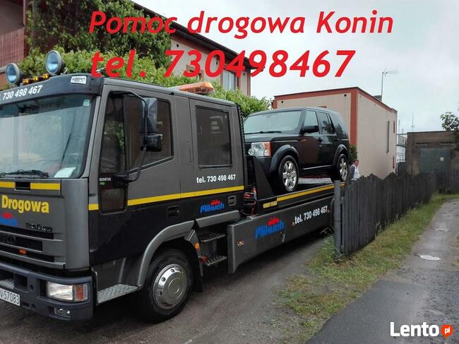 Holowanie, pomoc drogowa Konin Mikuch tel.730498467