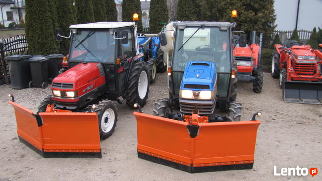 Pług do śniegu traktor traktorek Kubota Yanmar Iseki MItsubi