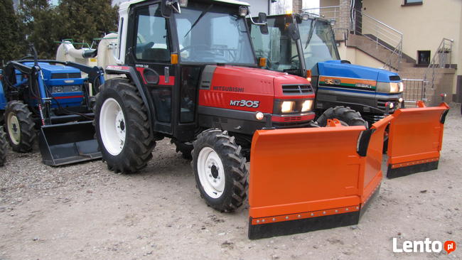 Pług do śniegu traktor traktorek Kubota Yanmar Iseki MItsubi