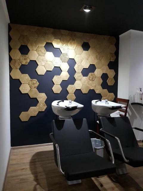 Hexagon dekory heksagon gipsowe hit płytki gipsowe