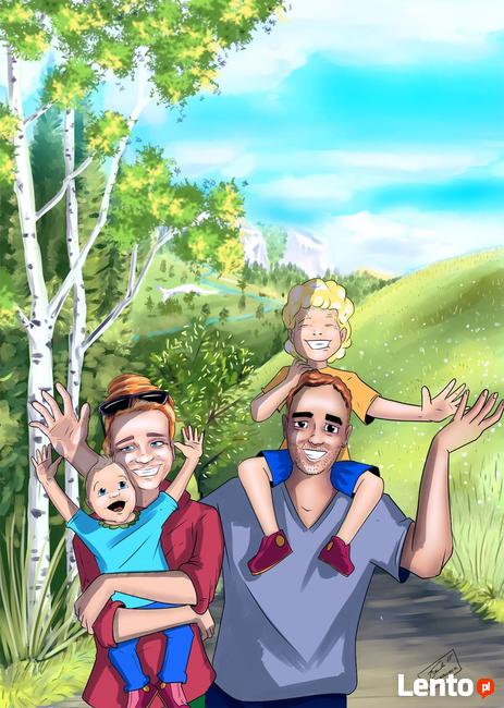 Ilustrator. Ilustracje do bajek. Ilustracje dla dzieci.