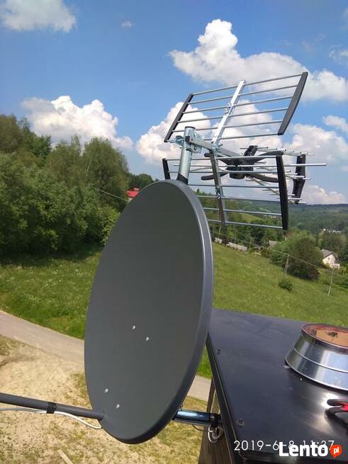 ANTENY TV-SAT polsat canał +,podwieszanie tv 691570226