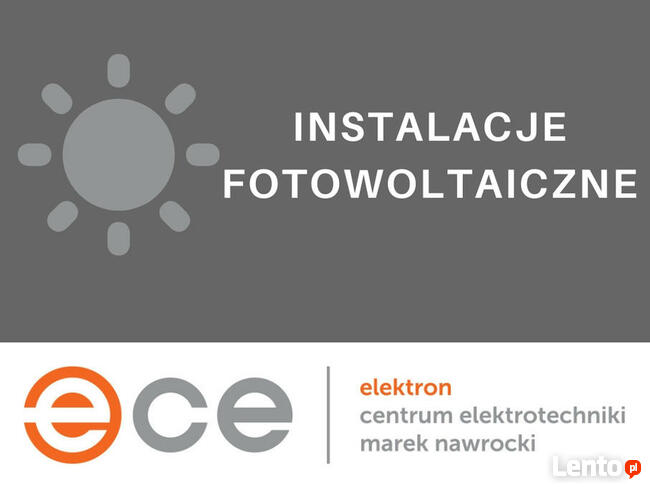 Instalacje fotowoltaiczne - dobór i montaż