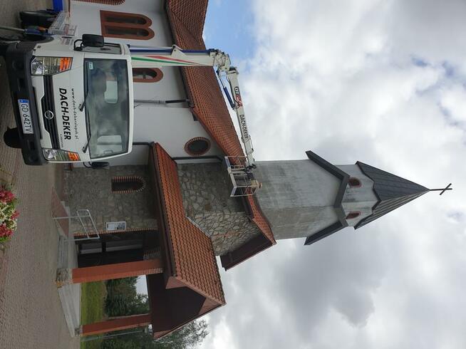 Podnośnik koszowy 24m usługi, wynajem