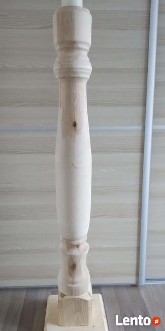 Świecznik, lichtarz paschalny, dekoracji, kwietnik drewniany