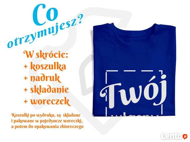 Koszulki z własnym nadrukiem SITODRUK