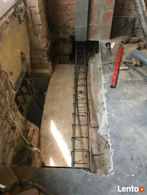 Podbijanie fundamentów/Naprawa konstrukcji nośnych