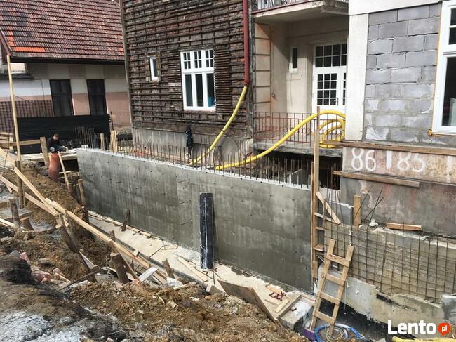 Podbijanie fundamentów/Naprawa konstrukcji nośnych