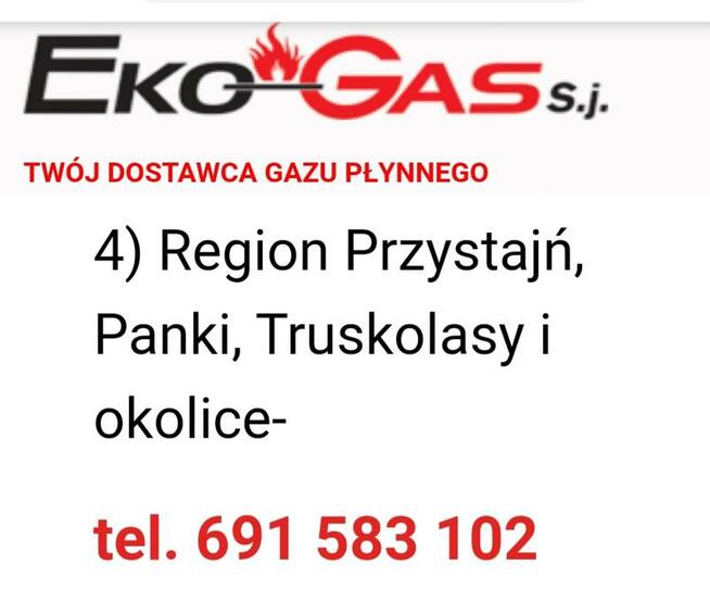 Dostawy gazu propan zbiorniki butle przydomowe LPG