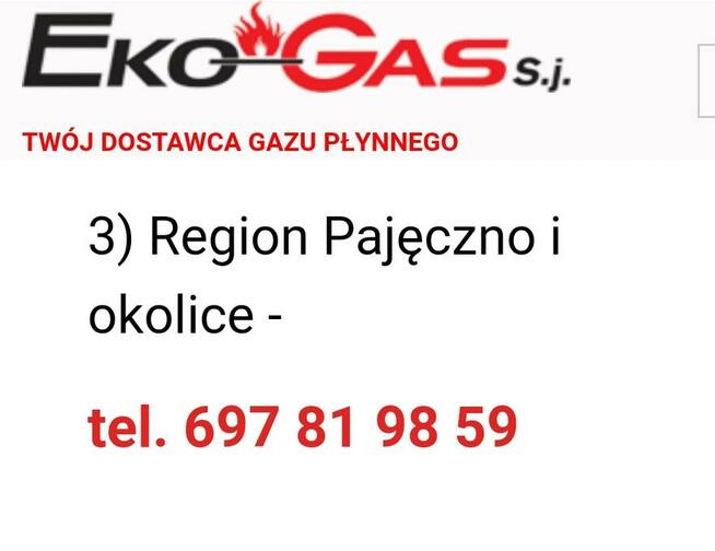 Dostawy gazu propan zbiorniki butle przydomowe LPG
