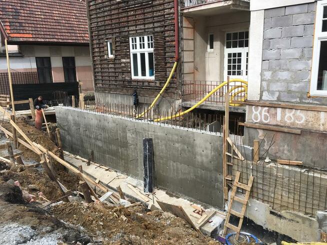 Podbijanie fundamentów/Naprawa konstrukcji nośnych