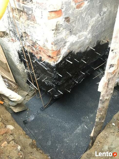 Podbijanie fundamentów/Naprawa konstrukcji nośnych