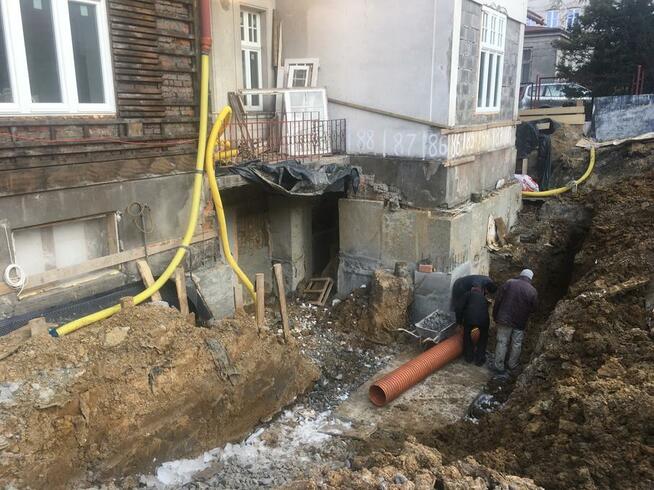 Podbijanie fundamentów/Naprawa konstrukcji nośnych