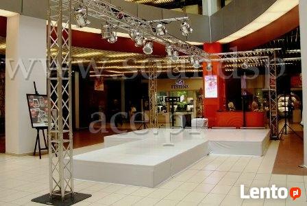 Podesty sceniczne, scena 2x1 lub 1x1