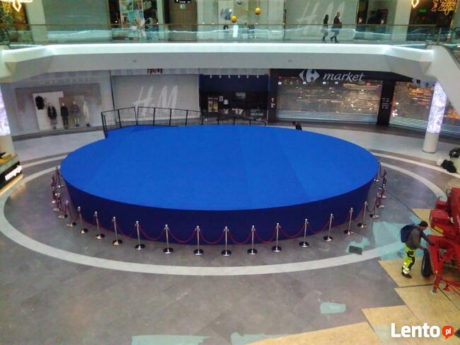 Podesty sceniczne, scena 2x1 lub 1x1