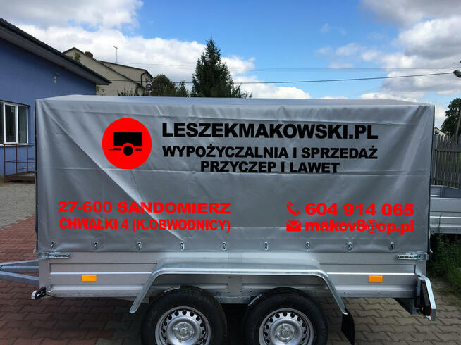 Wypożyczalnia PRZYCZEP LAWET Leszek Makowski Sandomierz